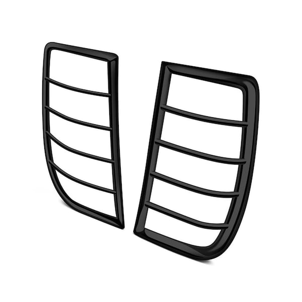 Steelcraft Automotive STC30210 1999-2007 GM Silverado & Sierra Tail Light Guards - Black STC30210 - main